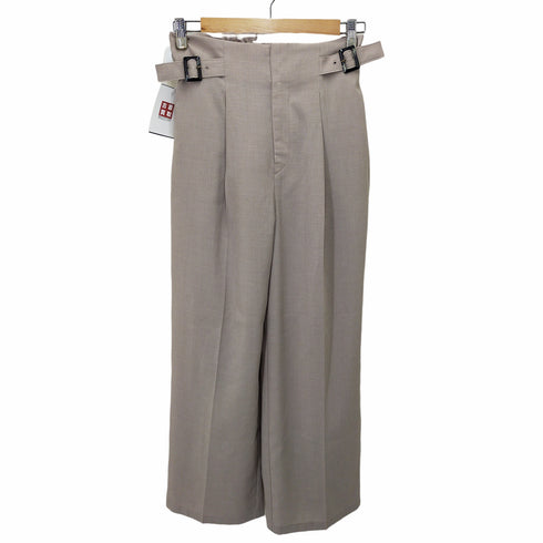 ロペピクニック Rope Picnic 麻調シアーハイウエストパンツ レディース JPN:38