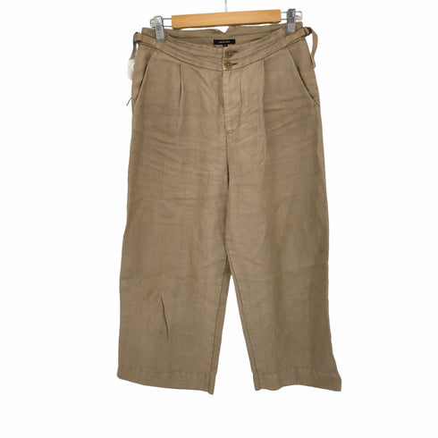 パドカレ pas de calais 2タックリネンワイドパンツ レディース JPN:36