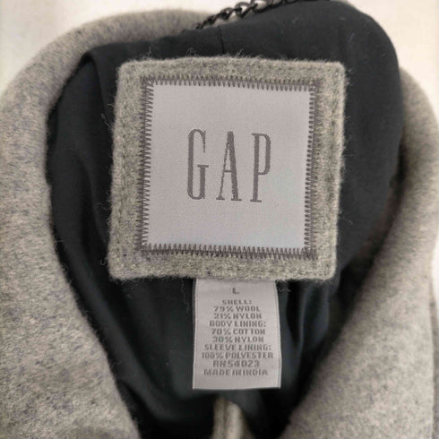 ギャップ Gap 00S ウールステンカラーコート メンズ JPN:L