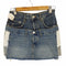 ザラ ZARA ZW DENIM レイヤードデザインデニムミニスカート レディース S