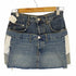 ザラ ZARA ZW DENIM レイヤードデザインデニムミニスカート レディース S