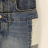 ザラ ZARA ZW DENIM レイヤードデザインデニムミニスカート レディース S