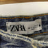 ザラ ZARA ZW DENIM レイヤードデザインデニムミニスカート レディース S