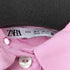 ザラ ZARA カットワークレースシャツ レディース import:S