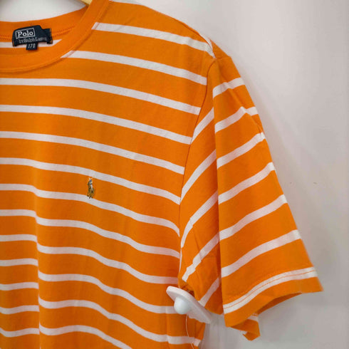 ポロバイラルフローレン Polo by RALPH LAUREN ポニー刺繍 ボーダー クルーネックTシャツ メンズ 170