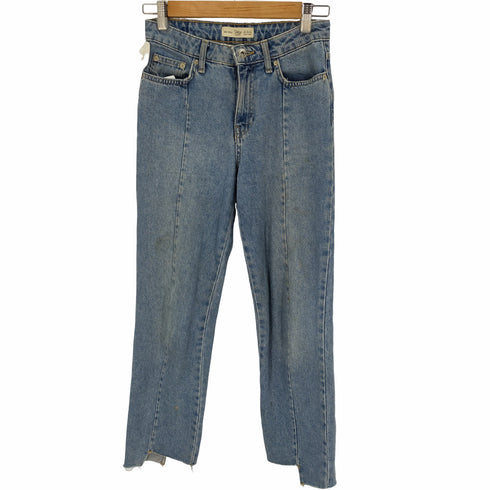 ベルシュカ BERSHKA カットオフルーズストレートデニム レディース 32
