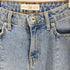 ベルシュカ BERSHKA カットオフルーズストレートデニム レディース 32