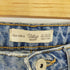 ベルシュカ BERSHKA カットオフルーズストレートデニム レディース 32