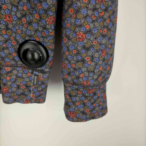 シュプリーム Supreme HOODED SWEATSHIRT BLACK FLOWERS メンズ JPN:L