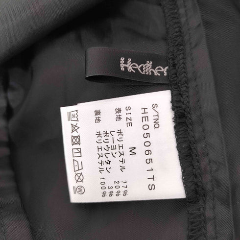 ヘザー Heather ベルト付きプリーツスカート レディース JPN:M