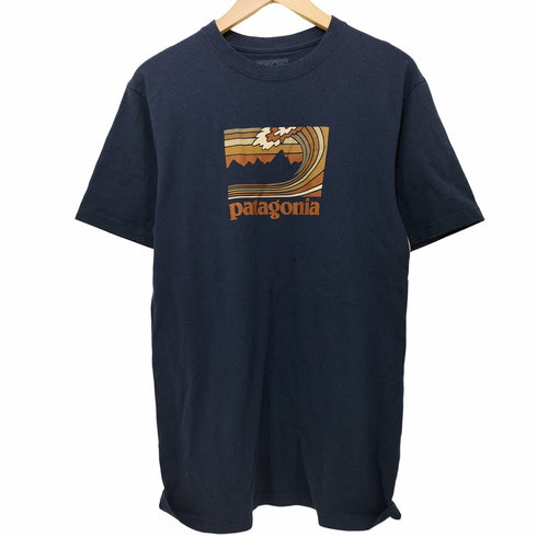 パタゴニア patagonia 2016 前面プリント クルーネックTシャツ メンズ import:S