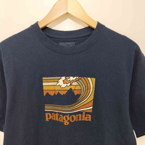 パタゴニア patagonia 2016 前面プリント クルーネックTシャツ メンズ import:S