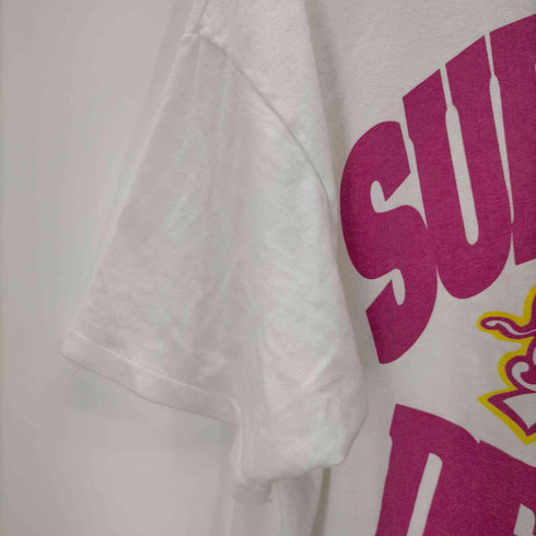 グッドイナフ GOOD ENOUGH USA製 S/S HANESボディ SUPREME DEVICE プリントTシャツ メンズ JPN:L