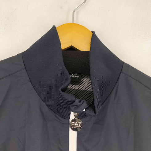 エンポリオアルマーニイーエーセブン EMPORIO ARMANI EA7 ロゴプリント ナイロントラックジャケット メンズ