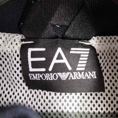 エンポリオアルマーニイーエーセブン EMPORIO ARMANI EA7 ロゴプリント ナイロントラックジャケット メンズ