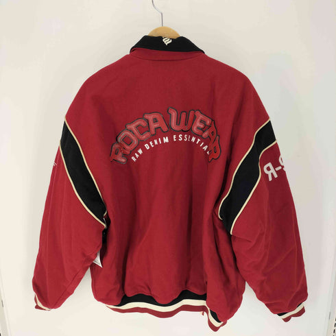 - Rocawear 90-00S 裏地キルティング ロゴ パッチ 刺繍 ウールナイロン スタジャン ビッグアイズ ロカウェア メンズ import:XXL