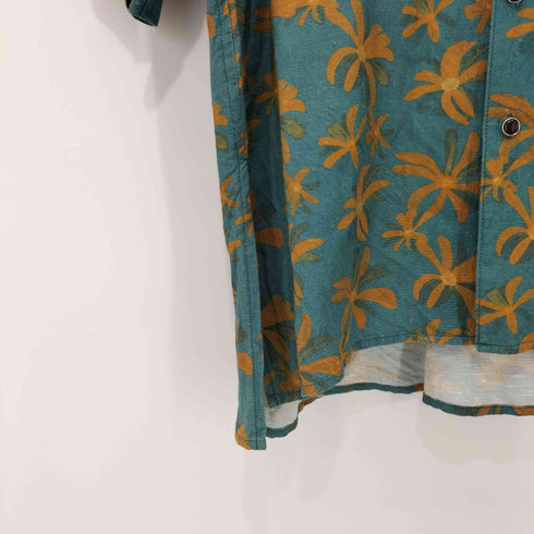 マウジー moussy 2019SS VACAY FLOWER OPEN SHIRT レディース FREE