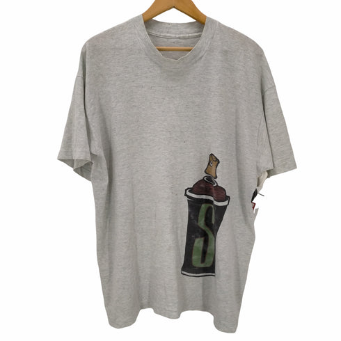ステューシー Stussy OLD STUSSY シングルステッチ スプレー缶 プリントTシャツ メンズ