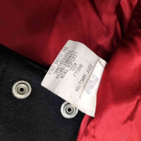 JEFF HAMILTON バスケットボール チーム ロゴ メニ― ワッペン ウール スタジャン 5XL ビッグサイズ メンズ 5XL