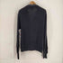 U.S. LINES SPORTSWEAR USA製 アクリルカーディガン ブラック メンズ import:L