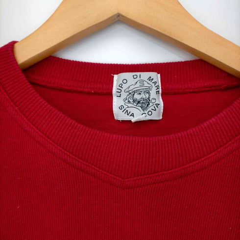 LUPO DI MARE SINA COVA プリント クルーネックスウェット レディース import:M