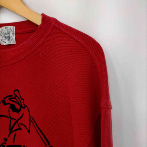 LUPO DI MARE SINA COVA プリント クルーネックスウェット レディース import:M