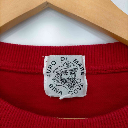 LUPO DI MARE SINA COVA プリント クルーネックスウェット レディース import:M