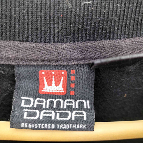 DAMANI DADA 90-00S ロゴ 刺繍 クルーネック スウェット メンズ import:L