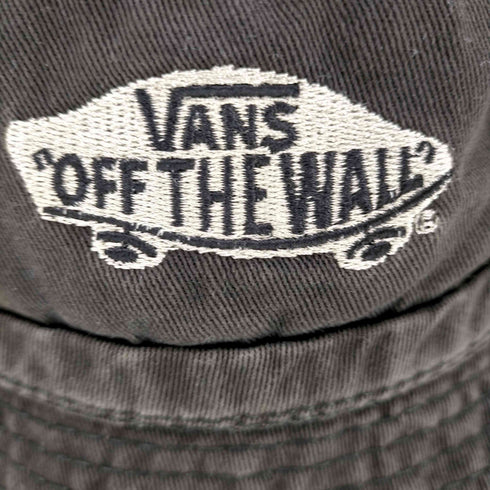 バンズ VANS USA製 ロゴ刺繍バケットハット メンズ