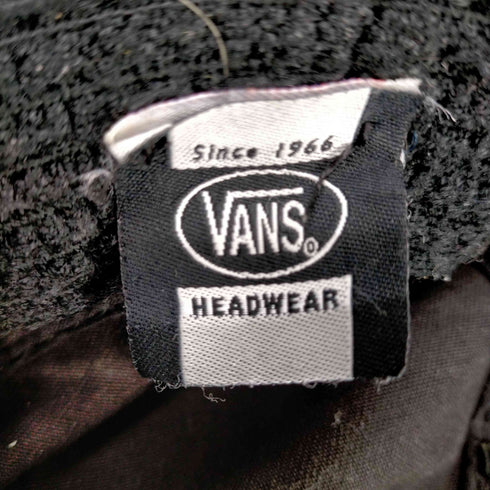 バンズ VANS USA製 ロゴ刺繍バケットハット メンズ