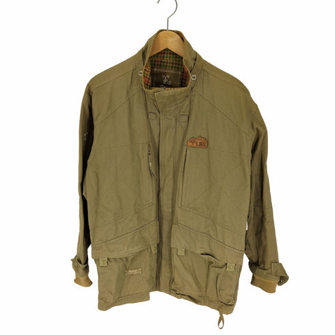 エルアールジー LRG 裏地チェック 4つポケ ハンティングジャケット メンズ import:S