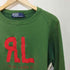 ポロバイラルフローレン Polo by RALPH LAUREN 90S ロゴ刺繍 クルーネックスウェット メンズ import:M