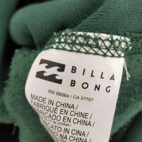 ビラボン BILLABONG フロントプリントプルオーバー パーカー メンズ JPN:S