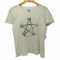 ステューシー Stussy シャネルロゴ ボーン スター 骨 星 クルーネックTシャツ メンズ import:M