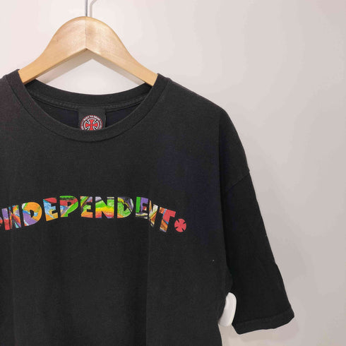 インディペンデント INDEPENDENT ロゴプリント クルーネックTシャツ メンズ import:L