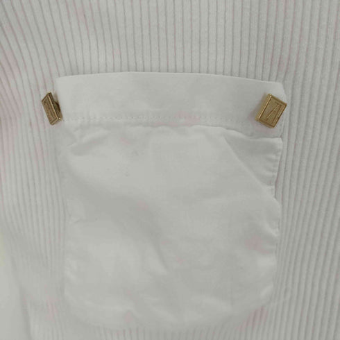 ザラ ZARA RIBBED POCKET T-SHIRT レディース JPN:S