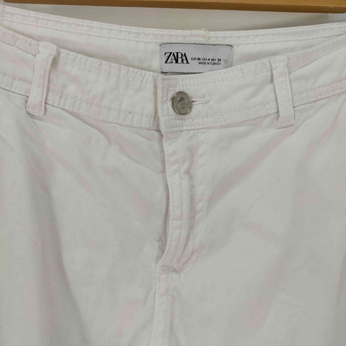 ザラ ZARA マルチポケットカーゴパンツ レディース EUR:36