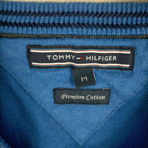 トミーヒルフィガー TOMMY HILFIGER Vネック コットンニット メンズ JPN:M