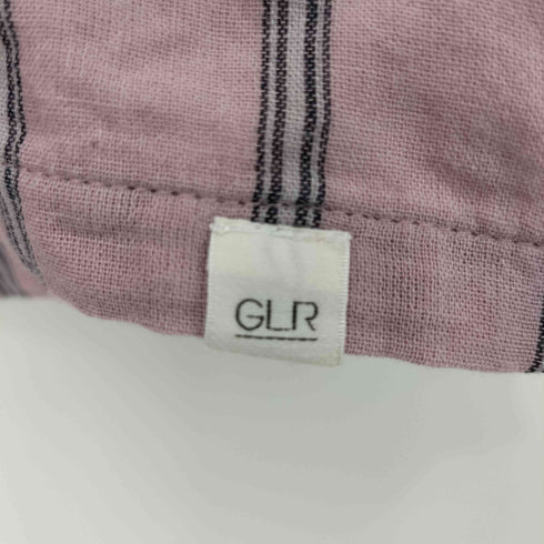 グリーンレーベルリラクシング GREEN LABEL RELAXING ストライプ ガーゼ素材 オープンカラーシャツ セットアップ メンズ M/M