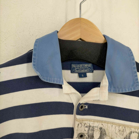 ポロジーンズカンパニーラルフローレン POLO JEANS COMPANY RALPH LAUREN ボーダー ラガーシャツ メンズ import:S