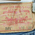 リーバイス Levis 00S メキシコ製 ボタン裏刻印4090 ボタンフライ 501 ストレートデニムパンツ メンズ W35 L32