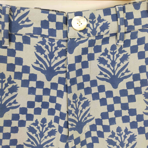 エスゼットブロックプリント SZ Blockprint Palladio Checked Print Disco Pants レディース JPN:S