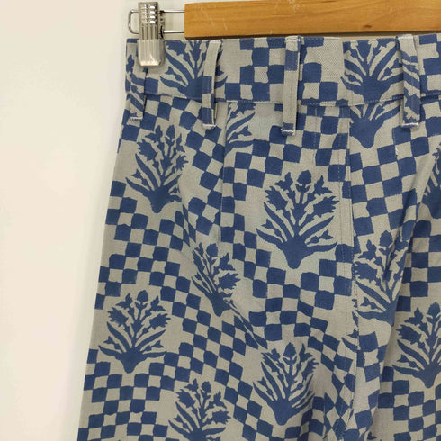 エスゼットブロックプリント SZ Blockprint Palladio Checked Print Disco Pants レディース JPN:S