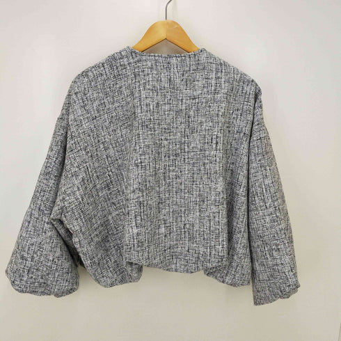 ザラ ZARA ストラクチャーボンバージャケット レディース import:M