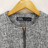 ザラ ZARA ストラクチャーボンバージャケット レディース import:M