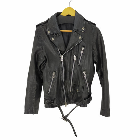 - CIVARIZE ラムレザーダブルライダースジャケット メンズ 46