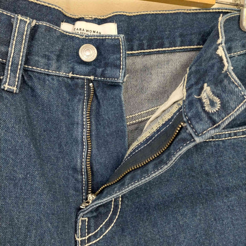 ザラ ZARA デニムワイドパンツ レディース EUR:38