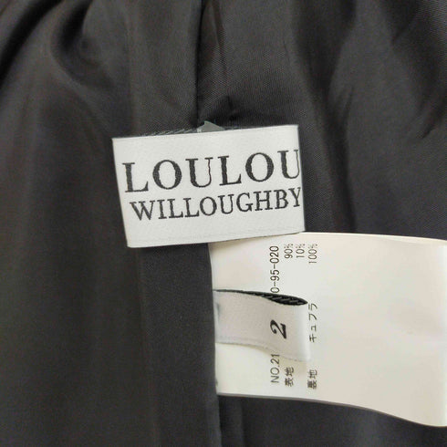 ルルウィルビー LOULOU WILLOUGHBY リネン混総柄ワンピース レディース 2