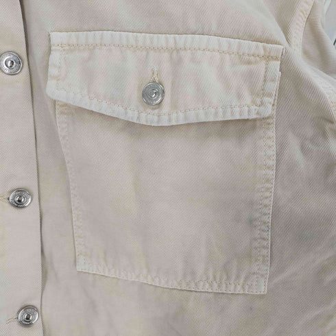 ザラ ZARA Cropped Denim Shirt Jacket クロップドシャツジャケット レディース JPN:S