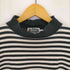 アベイシングエイプ A BATHING APE ボーダーモックネック ロングスリーブTシャツ ロンT メンズ import:XL